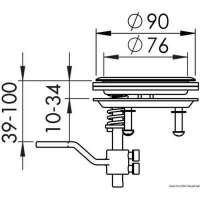 Alzapagliolo e chiusura portelli Cam Latch