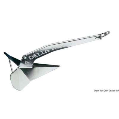 Ancora LEWMAR Delta; in acciaio inox