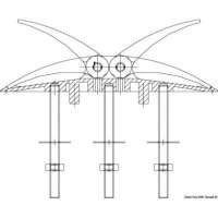 Bitta abbattibile WING