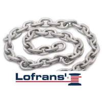 Catena calibrata 6 mm G40 Lofrans DIN 766 qualità premium