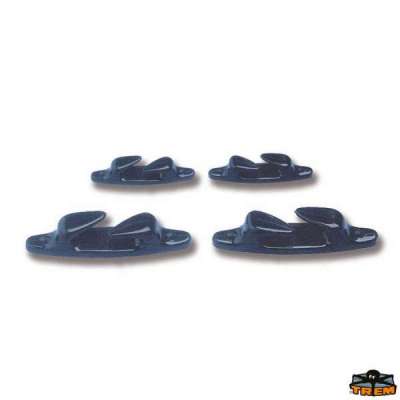 Coppia di passacavi assimmetrici in nylon