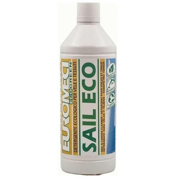 Euromeci Sail Eco, detergente ecologico per per vele e tessuti Ecogreen