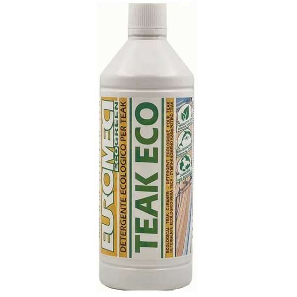 Euromeci Teak Eco, detergente ecologico per teak Ecogreen
