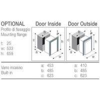 Frigo-freezer a compressore VitriFrigo C60i, unità refrigerante interna