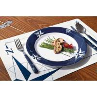 Marine Business set 6 piatti piani melamina NORTHWIND
