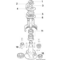 Parte di ricambio LEWMAR per winch Ocean self-tailing