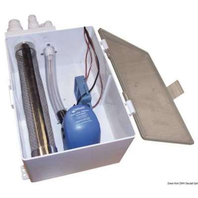 Pozzetto di raccolta acque grigie WHALE con pompa automatica