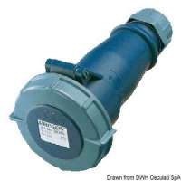 Spina corrente standard per attacco a banchina IP67