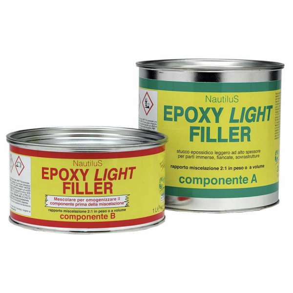 Stucco epossidico Nautilus Epoxy Light Filler 3 L