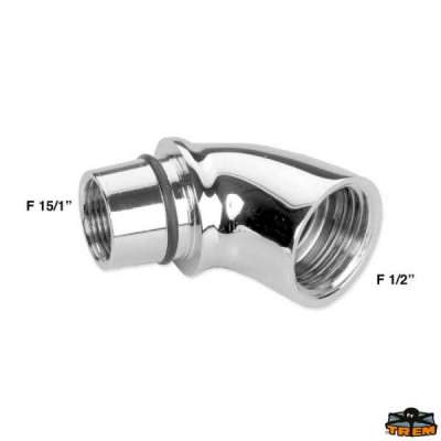 Supporto curvo doppio femmina