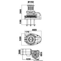 Verricello LEWMAR V9 alto (ARTICOLI DISPONIBILI SOLO SU RICHIESTA)