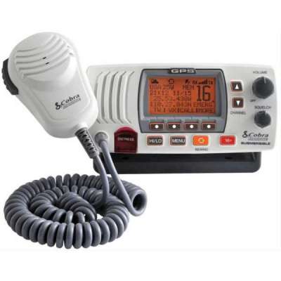 VHF fisso Cobra MR F77W GPS E - Bianco