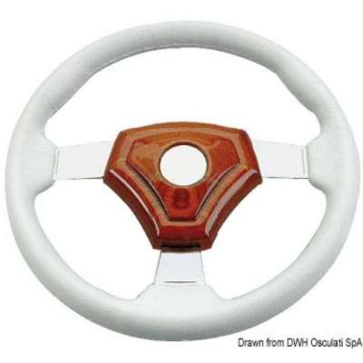 Volante in poliuretano espanso bianco morbido