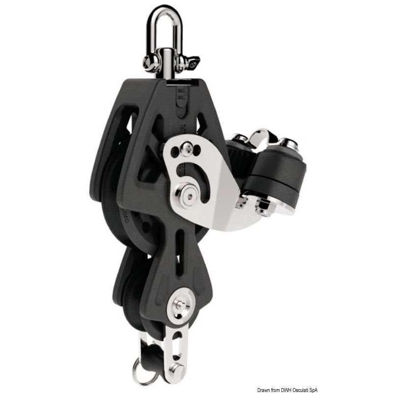 Bozzello Lewmar Synchro a violino con arricavo e strozzatore