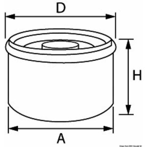 Filtri olio per fuoribordo a 4 tempi
