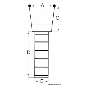 Plancetta passerella scaletta da bagno