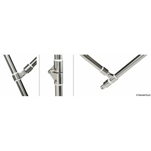 Capottina BIMINI DEPTH 4 archi alto Bianco