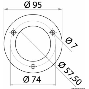 Boccola per palo in carbonio
