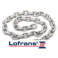 Catena Calibrata LOFRANS' G40 Ø 12 mm Zincata a Caldo – Massima Resistenza per Ancoraggio Nautico
