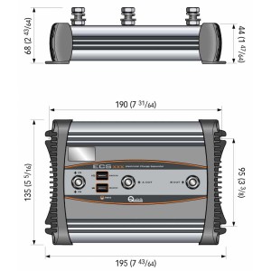 Separatore di carica Quick ECS222 220A MOSFET
