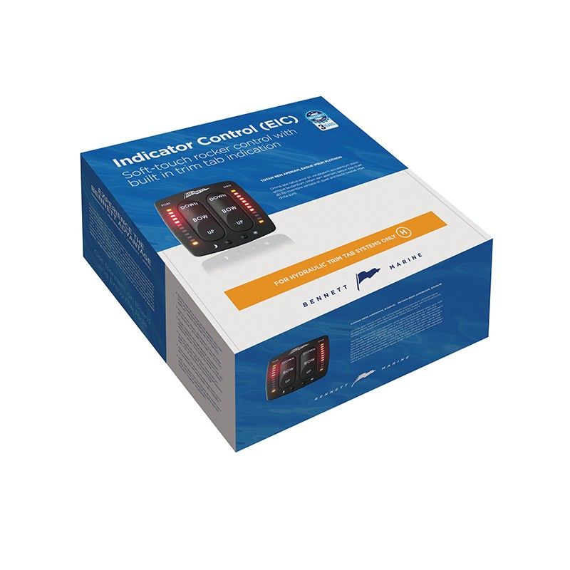 Pannello indicatore d'assetto EIC 5000 per flap Bennet