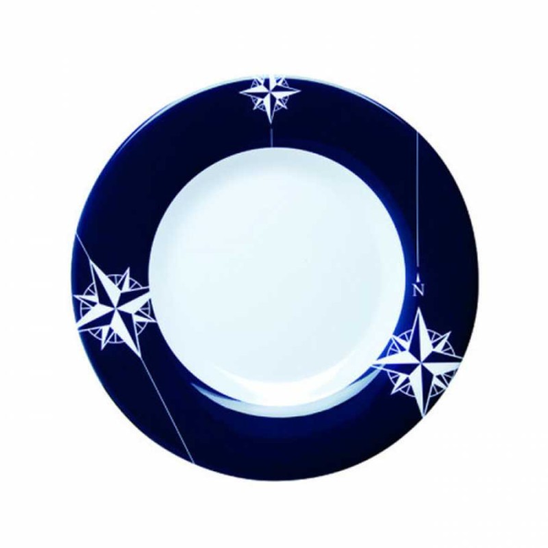  Marine Business set 6 piatti dessert melamina NORTHWIND 
