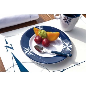  Marine Business set 6 piatti dessert melamina NORTHWIND 