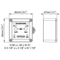 Pannello di controllo remoto MARCO PCS per pompe elettroniche 12/24V