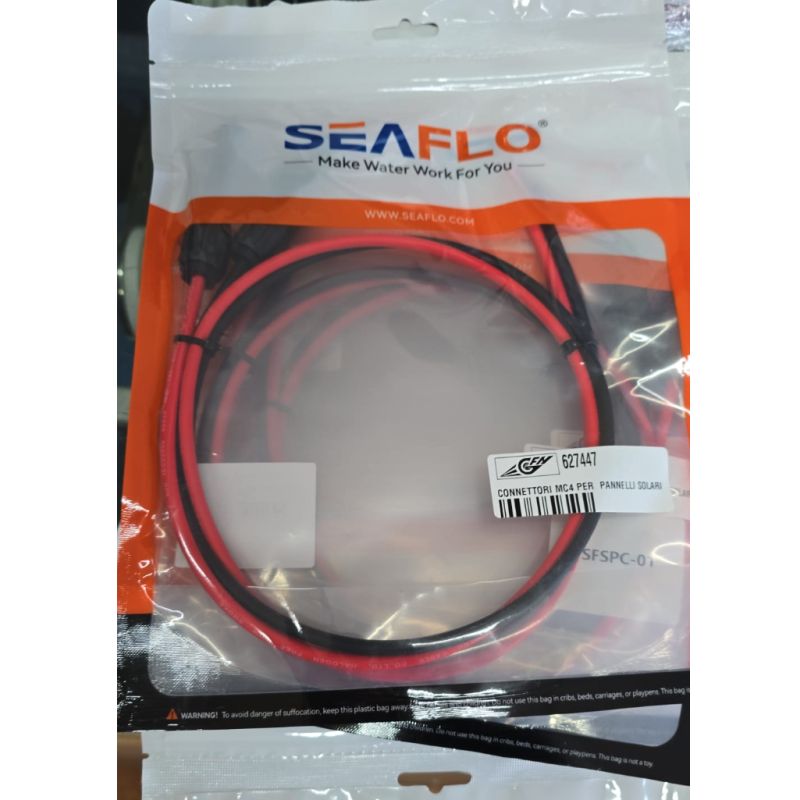 Connettori MC4 per collegare il pannello solare al regolatore di carica