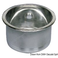 Osculati Lavello tondo in acciaio inox