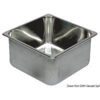 Osculati Lavello rettangolare in acciaio inox