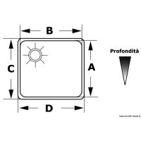 Lavello rettangolare in acciaio inox - foto 3