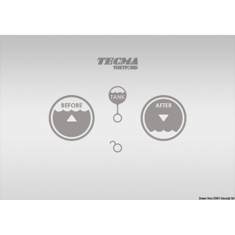 Pannello di controllo Tecma Touch SFT multifunzione . Ricambio per WC elettrici Tecma - foto 1