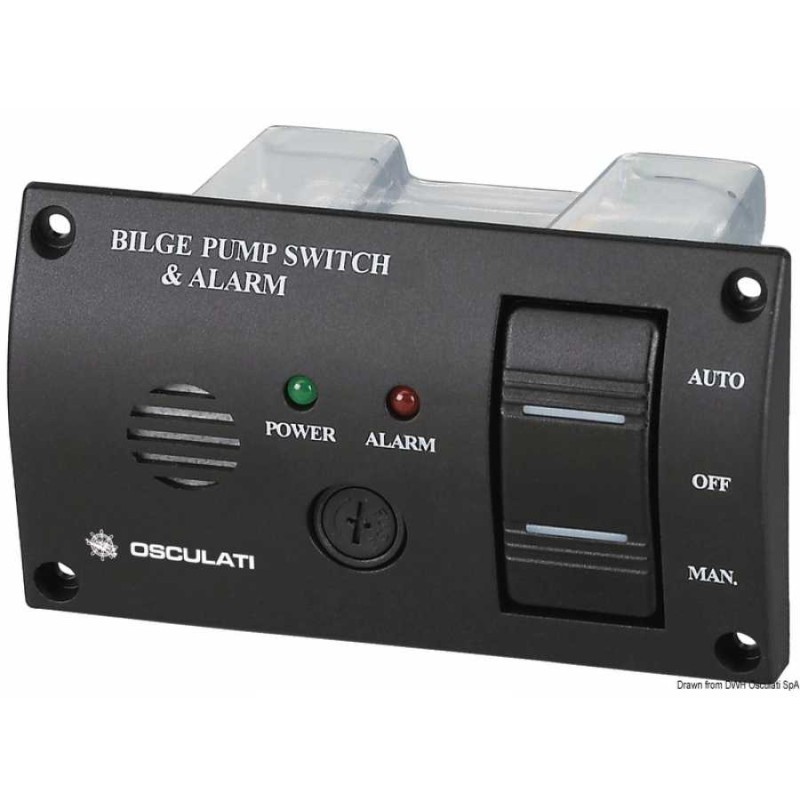 Pannello di controllo per pompe di sentina con allarme sonoro - foto 1