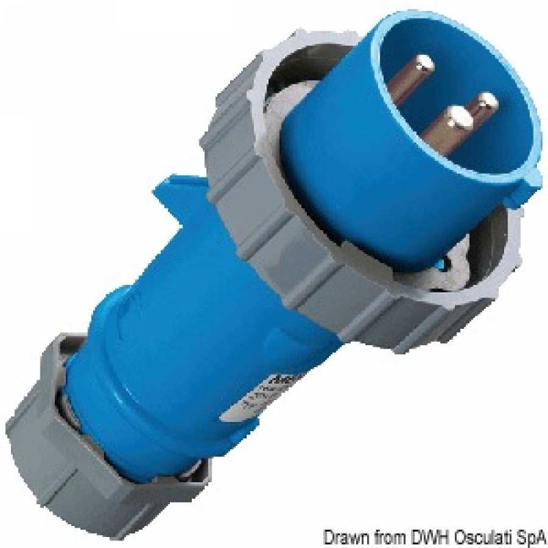 Spina corrente standard per attacco a banchina IP67 - foto 1