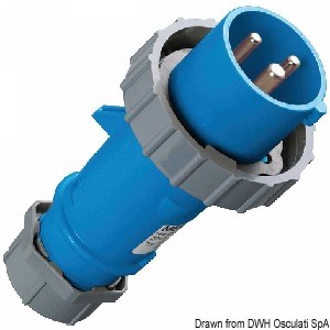 Spina corrente standard per attacco a banchina IP67 - foto 1