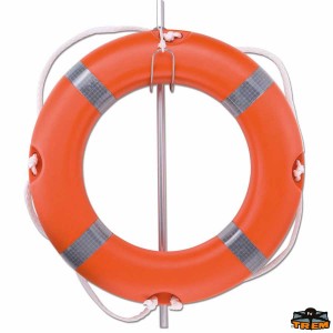 Supporto per salvagenti a ferro di cavallo e anulari - foto 2