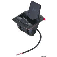 Supporto magnetico da incasso con ricarica wireless Aura - 10 W - foto 1