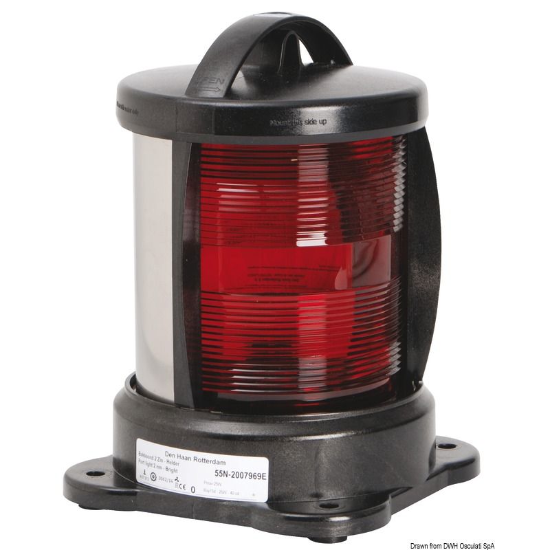 Luci di navigazione per scafi fino a 50 m DHR con omologazione MED 2014/90/EU - foto 1