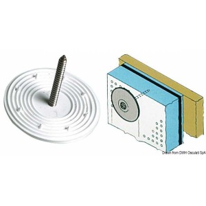 Rondella dentata in plastica - foto 1