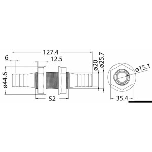 Passaparatia in nylon - foto 2