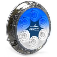 Bluefin LED Piranha P12 Faro Subacqueo 12/24V 6200 Lumen IP68 Nautico - foto 1