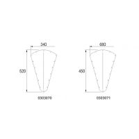 Scudo di prua inox  316 - foto 2