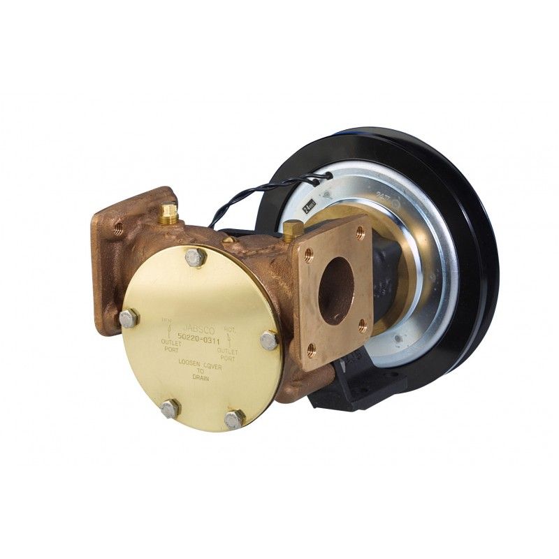 Pompa in bronzo 1-1/2" flangiata a frizione elettromagnetica - foto 1