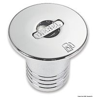 Tappo di rifornimento in ottone cromato - foto 3