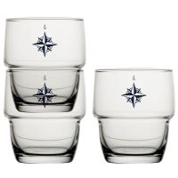 Marine Business Bicchieri Impilabili Antiscivolo Marine Business Northwind in Ecozen BPA Free – Set 6 Pezzi