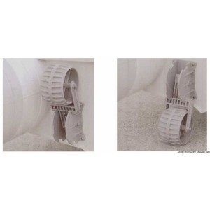 Ruota di alaggio per tender