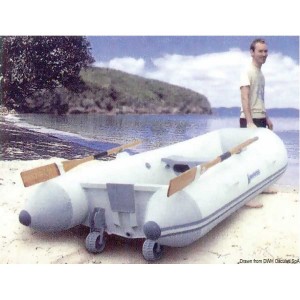 Ruota di alaggio per tender