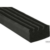 Trim Lok Guarnizione Trim-Lok Ribbed Rubber Seal Black