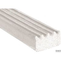 Trim Lok Guarnizione Trim-Lok Ribbed Rubber Seal White